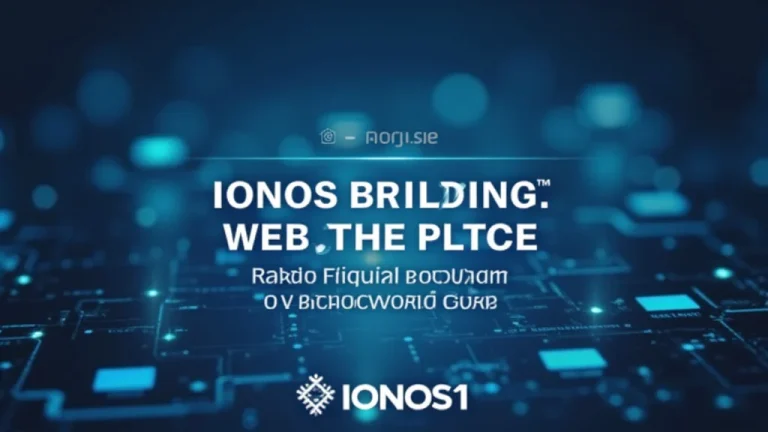IONOS by 1&1 Web Hosting Review A Comprehensive Guide